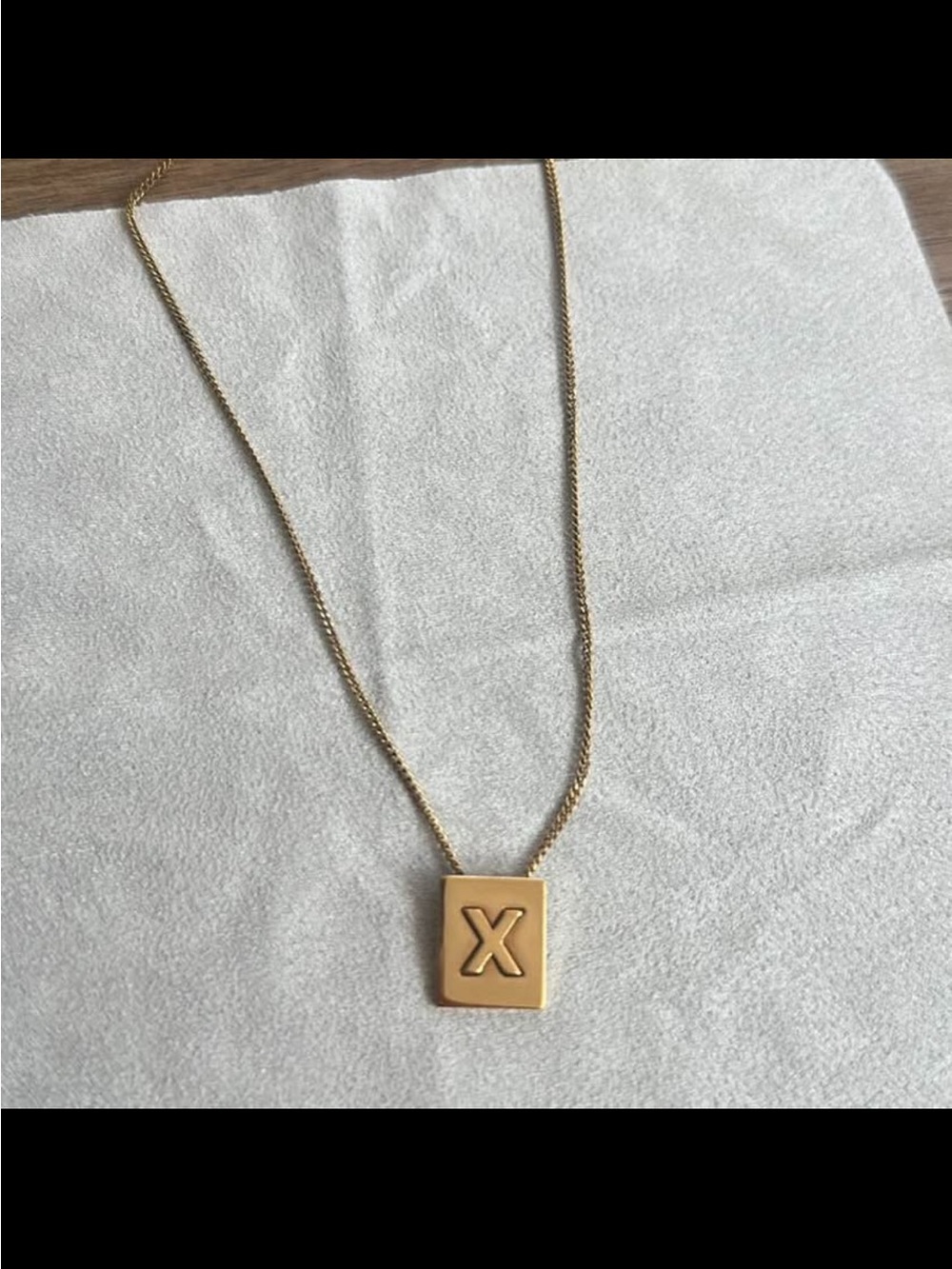 Celine Letter X Pendant Necklace - Women Jewelry